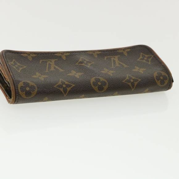 LOUIS VUITTON Monogram Pochette Twin PM Shoulder Bag M51854 LV Auth 36161 - Picture 5 of 10